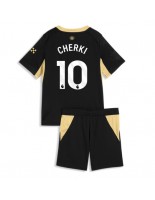 Manchester City Rayan Cherki #10 Vieraspaita Lasten 2026-27 Lyhythihainen (+ shortsit)